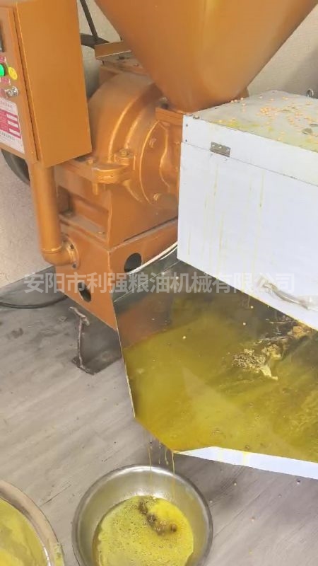 大豆冷軋螺旋榨油機